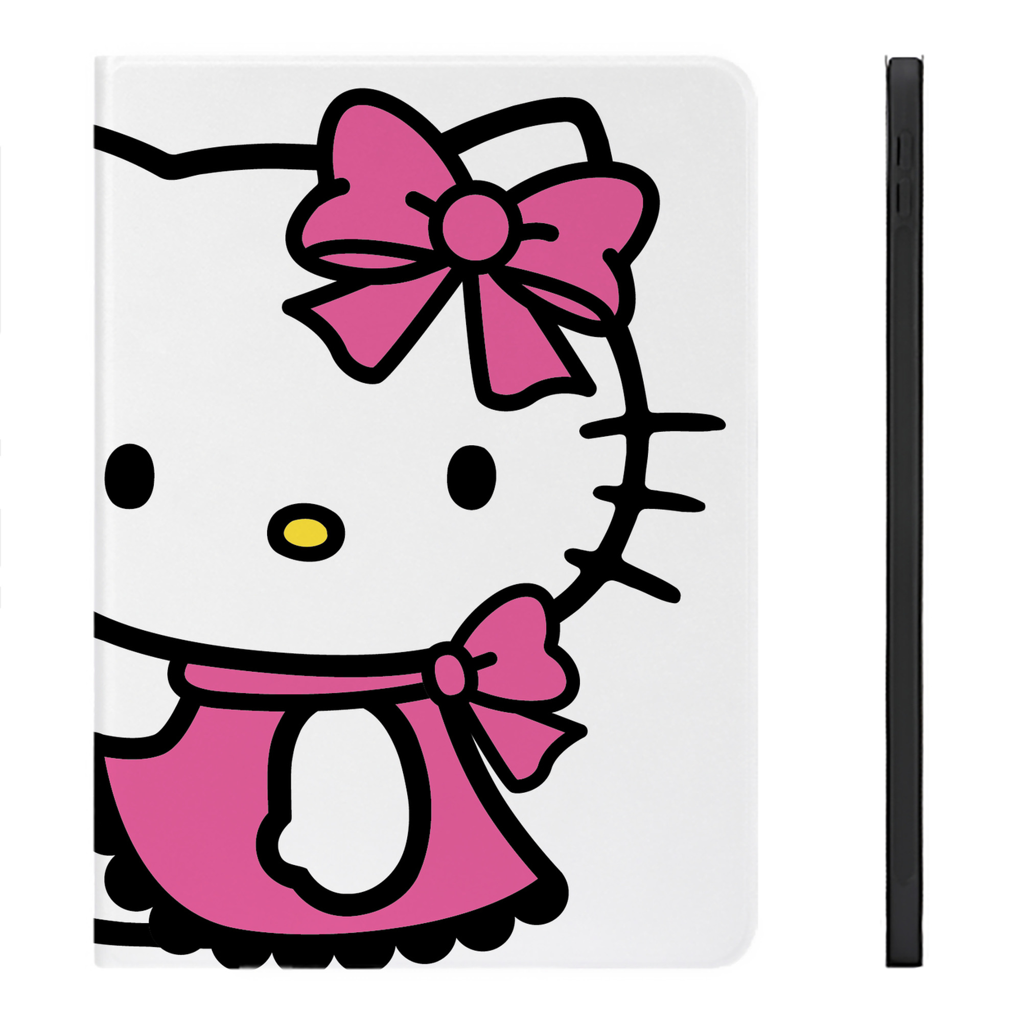 （画像用） Hello Kitty ハローキティ IPadケース ペンホルダー付き ブックスタイルデザイン